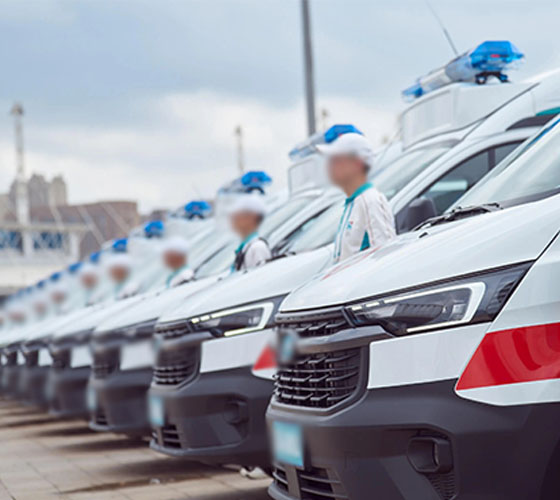 理塘县服务车队展示